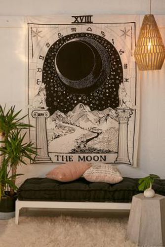Wandbehang "The Moon Tarot Card" - Urban Outfitters - Modalova