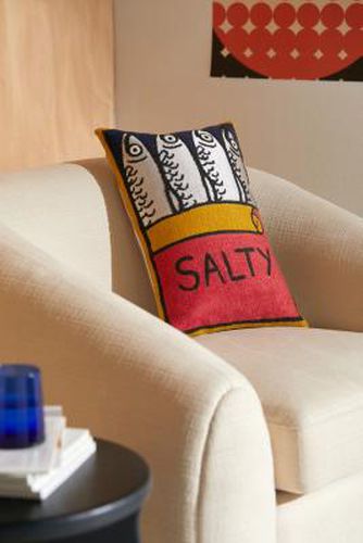 Salty Sardines Cushion 45.7cm x 32.4cm at - Urban Outfitters - Modalova