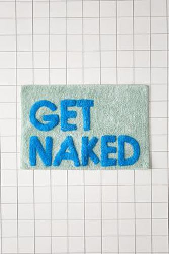 Badematte "Get Naked‟ In Mintgrün & Blau - Urban Outfitters - Modalova