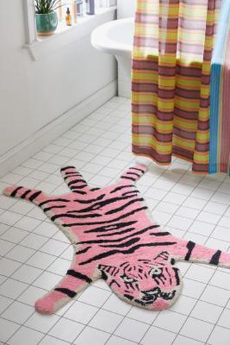 Badematte "Tiger" In Rosa - Urban Outfitters - Modalova