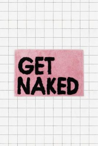 Badvorleger "Get Naked" In Rosa Und Schwarz - Urban Outfitters - Modalova
