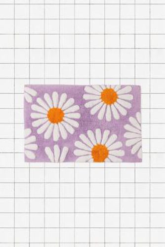 Daisies Lilac Tufted Bath Mat - Lilac ALL at - Urban Outfitters - Modalova