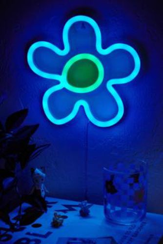 Mini LED Daisy Light - Blue 21.5cm x 20.4cm at - Urban Outfitters - Modalova