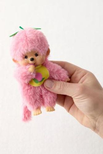 Pink Fruit Beanie Plushie - Pink ALL at Urban Outfitters - Monchhichi - Modalova