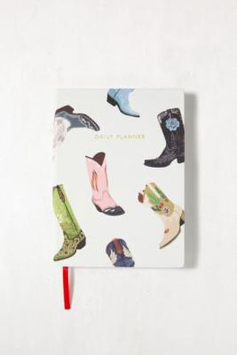 Marfa Western Boots Daily Planner ALL at - Urban Outfitters - Modalova