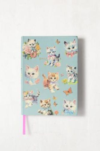 Kitsch Cats Daily Planner - Light Blue ALL at - Urban Outfitters - Modalova