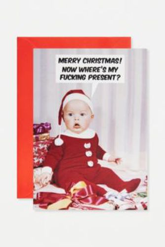 Where's My Present Christmas Card ALL at - Urban Outfitters - Modalova