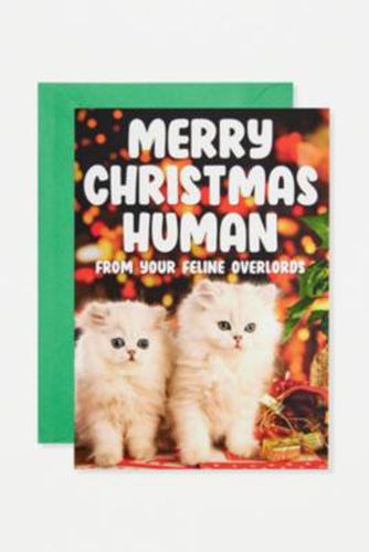 Feline Overlord Christmas Card ALL at - Urban Outfitters - Modalova