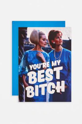 You're My Best B!tch Greetings Card ALL at - Urban Outfitters - Modalova