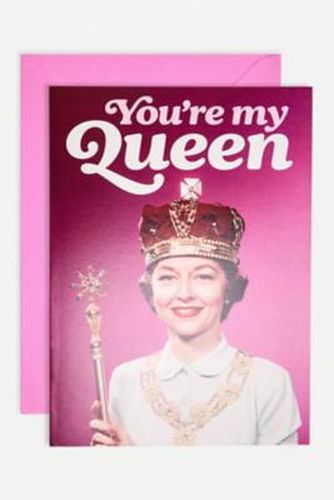 You're My Queen Valentines Card ALL at - Urban Outfitters - Modalova