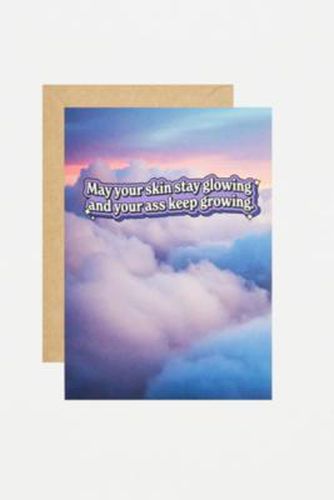 Hood Greetings May Your Skin Stay Glowing Greetings Card ALL at - Urban Outfitters - Modalova