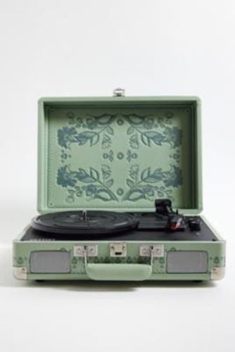 UO Exclusive Folklore Floral Cruiser Vinyl Record Player - L: 35.6cm x W: 26.7cm x H: 11.8cm at Urban Outfitters - Crosley - Modalova