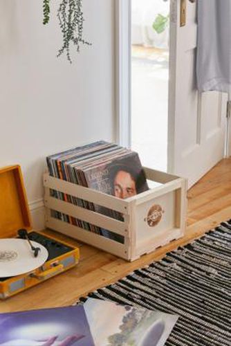 Record Crate - Neutral 45.7cm x 35cm x 24.1cm at Urban Outfitters - Crosley - Modalova