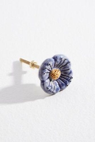 Lilac Flower Drawer Knob - Lilac ALL at - Urban Outfitters - Modalova