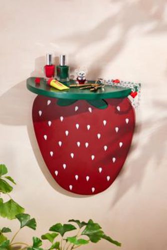 Strawberry Wood Wall Shelf - Red ALL at - Urban Outfitters - Modalova