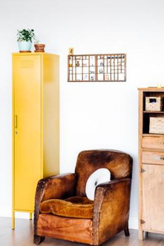 Mustard Skinny Storage Locker - Mustard ALL at Urban Outfitters - Mustard Made - Modalova