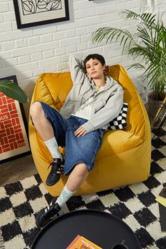 Ochre Natalia Lounge Chair - Yellow ALL at Urban Outfitters - Icon - Modalova