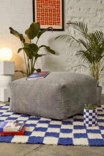 Grey Tetra Bean Bag Pouffe - Grey W: 88cm x D: 88cm x D: 38cm at Urban Outfitters - Icon - Modalova