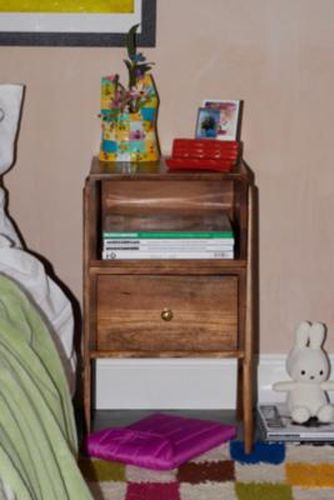 Mason 2 In 1 Bedside Table - Neutral 39cm x 31cm x 66cm at - Urban Outfitters - Modalova