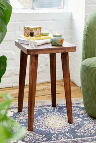 Dark Mango Side Table - Brown 30cm x 30cm x 50cm at - Urban Outfitters - Modalova