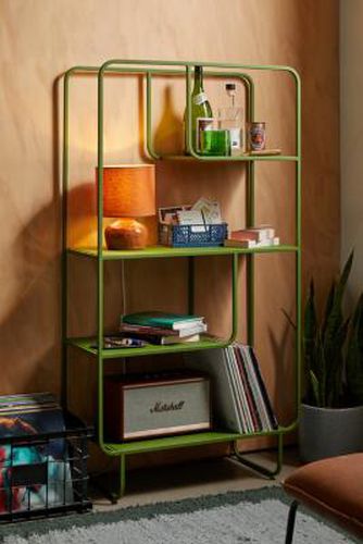 Alana Green Bookcase - Green L: 76.2cm x W: 33cm x H: 143.5cm at - Urban Outfitters - Modalova
