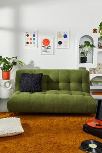 Analise Three-Seater Sofa - Green 167cm x 91.5cm x 76cm at - Urban Outfitters - Modalova