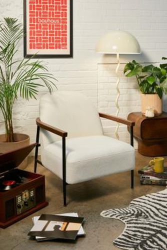 Miller Lounge Chair - Cream 73cm x 80cm x 71cm at - Urban Outfitters - Modalova