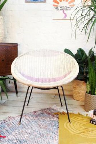 Vintage Colour Blocked Satelite Chair - Lilac 65cm x 66cm x 65cm at Urban Outfitters - Urban Renewal - Modalova