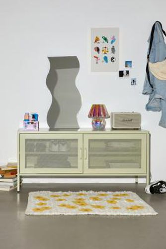 Mikaela Green Media Console - Green L: 118.1cm x W: 39.1cm x H: 55.1cm at - Urban Outfitters - Modalova