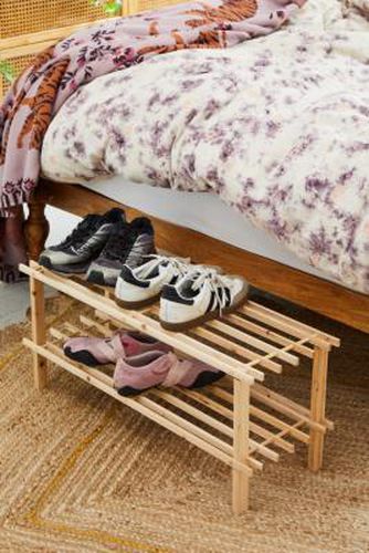 Wooden Shoe Rack - Neutral ALL at - Urban Outfitters - Modalova