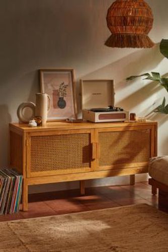 Marte Media Console - Brown W: 134.6cm x D: 45.7cm x H: 71.7cm at - Urban Outfitters - Modalova