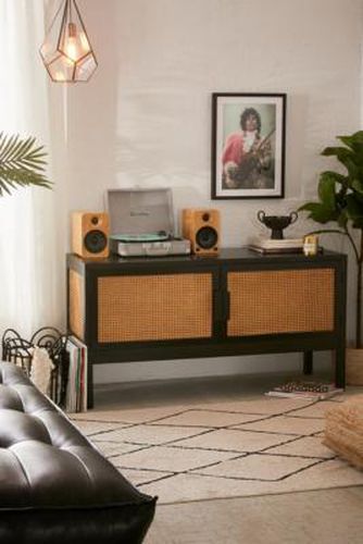 Marte Media Console - Black W: 134.6cm x D: 45.7cm x H: 71.1cm at - Urban Outfitters - Modalova