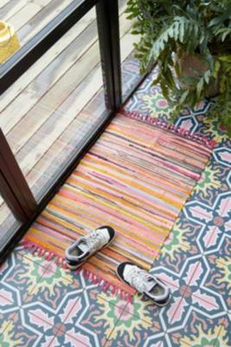 Multicoloured Tonal Stripe 2x3 Rug at - Urban Outfitters - Modalova