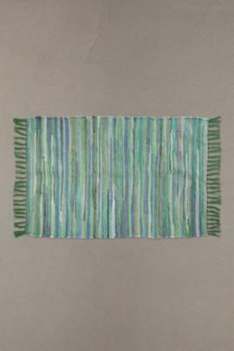 Green Tonal Stripe 2x3 Rug - Light Green at - Urban Outfitters - Modalova