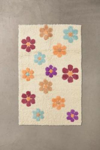 Pastel Floral Shaggy 3x5 Rug at - Urban Outfitters - Modalova