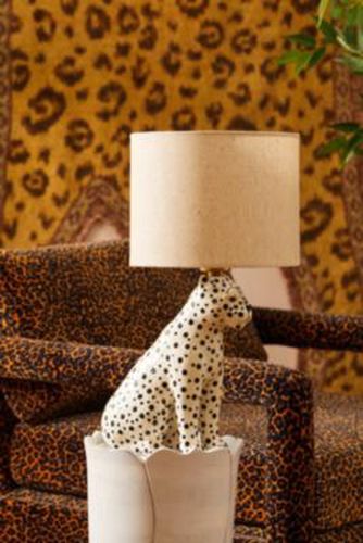 Snow Leopard Lamp - White ALL at - Urban Outfitters - Modalova