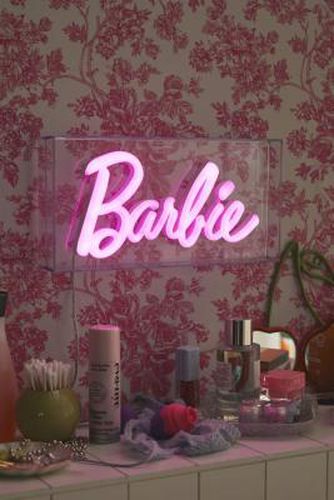 Barbie Neon Sign - Pink L: 29.8cm x W: 5cm x H: 14.9cm at - Urban Outfitters - Modalova