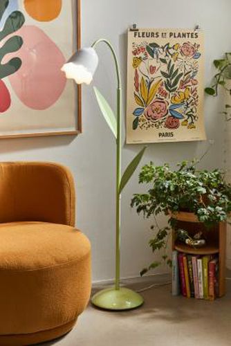 Tulip Floor Lamp - Yellow W: 40.6cm x H: 160cm at - Urban Outfitters - Modalova