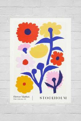 Kunstdruck "Flower Market Stockholm", 30 X 40 - Urban Outfitters - Modalova