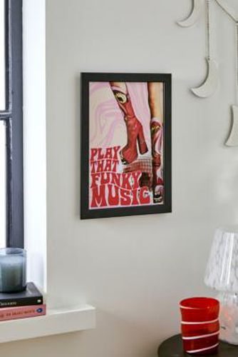 Printed Weird - Wandkunstprint "Play That Funky Music" In A4-Format - Urban Outfitters - Modalova