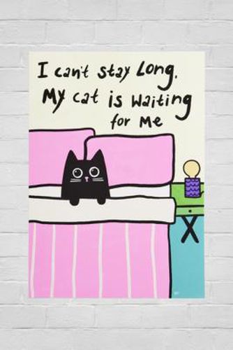 Paper Tail I Can't Stay Long Wall Art Print 30cm x 40cm at Urban Outfitters - The Paper Tail - Modalova