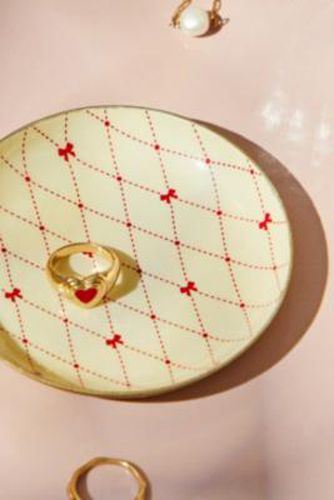 Red Bow Trinket Tray - Red ALL at - Urban Outfitters - Modalova