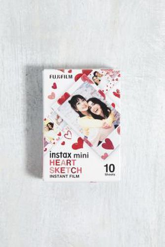 Instax Mini Heart Sketch Instant Film ALL at Urban Outfitters - Fujifilm - Modalova