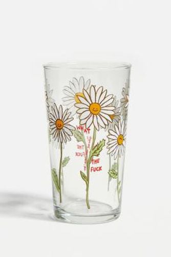 What The Flower Pint Glass 550ml at - Urban Outfitters - Modalova