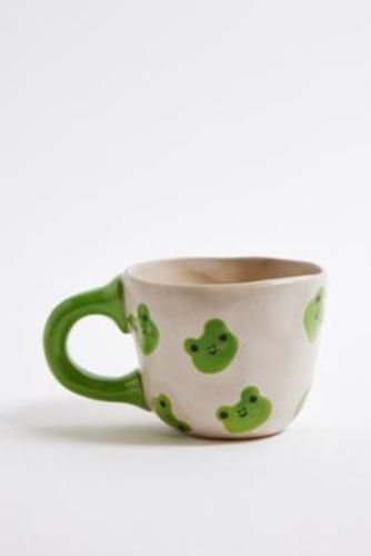 Frog Painted Mug - Green ALL at - Urban Outfitters - Modalova