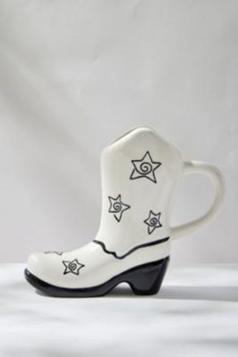 Star Western Boot Mug - White ALL at - Urban Outfitters - Modalova