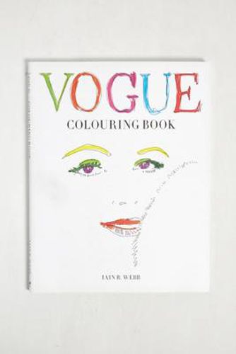 Vogue Colouring Book By Iain R. Webb ALL at - Urban Outfitters - Modalova
