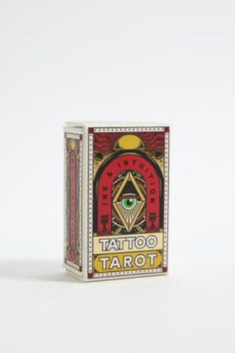 Tattoo Tarot Mini Deck By Diana McMahon Collis and Oliver Munden 9.2cm x 3.6cm x 5.6cm at - Urban Outfitters - Modalova