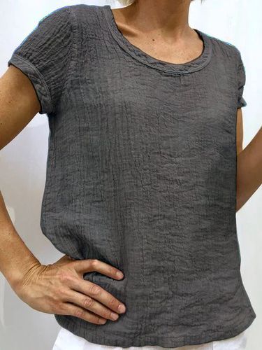 Casual Short Sleeve Shirt - Modetalente - Modalova