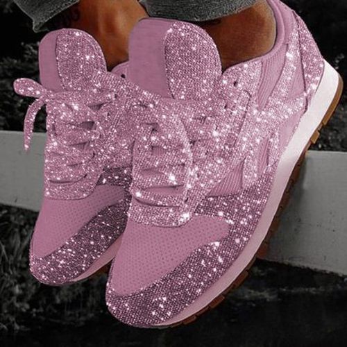 Women Muffin Rhinestone New Crystal Platform Sneakers - Just Fashion Now - Modalova